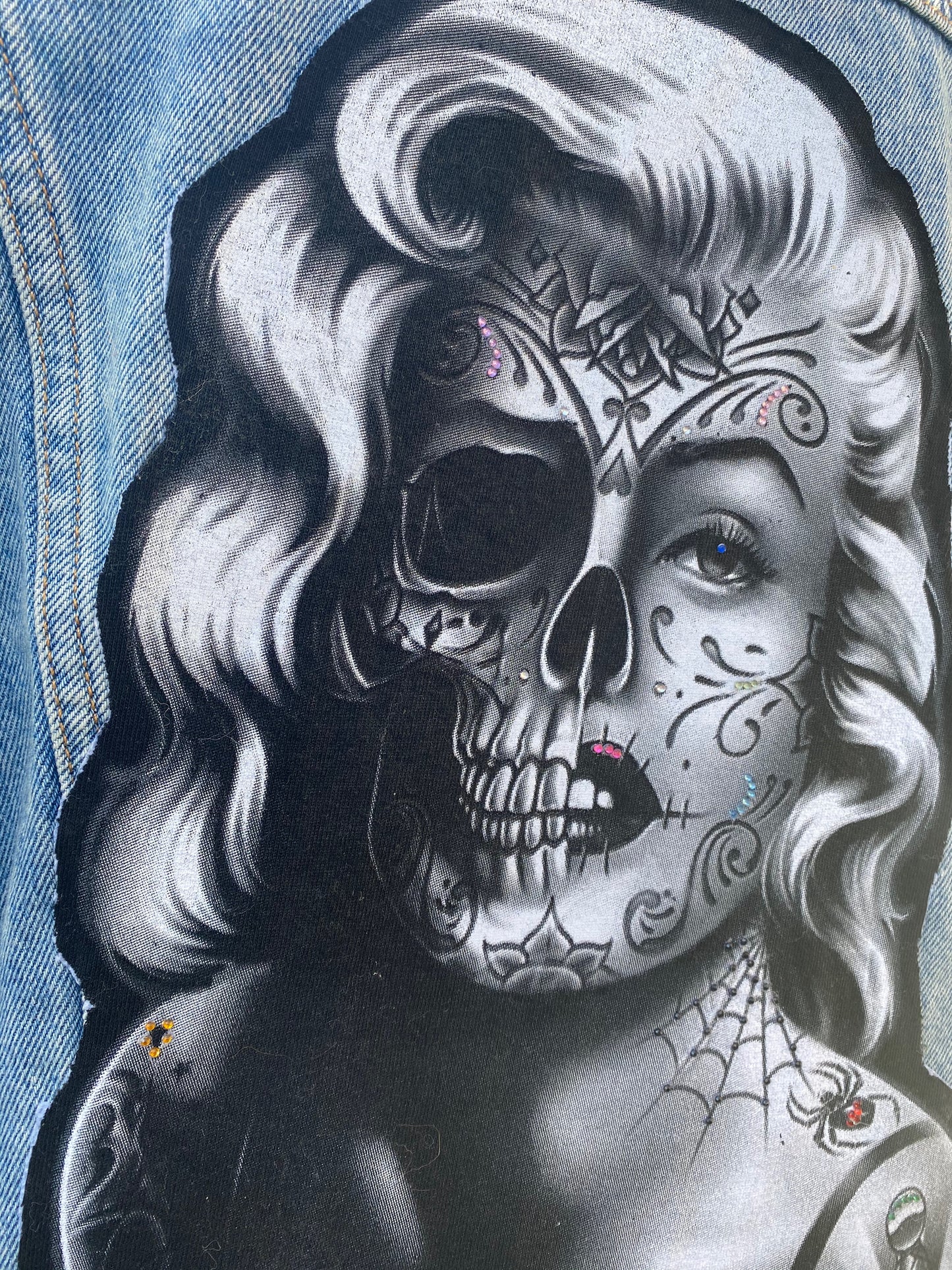 With All My Love, Marilyn - Trucker Jacket Size Med - *Oversized*