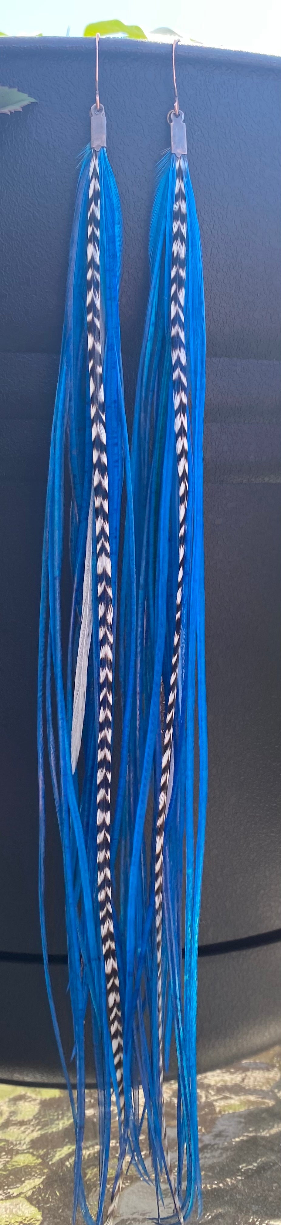 Blue, White & Black