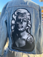 Load image into Gallery viewer, With All My Love, Marilyn - Trucker Jacket Size Med - *Oversized*
