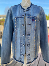 Load image into Gallery viewer, With All My Love, Marilyn - Trucker Jacket Size Med - *Oversized*
