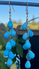 Load image into Gallery viewer, Turquoise Drops on Bronze Links
