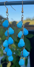 Load image into Gallery viewer, Turquoise Drops on Bronze Links
